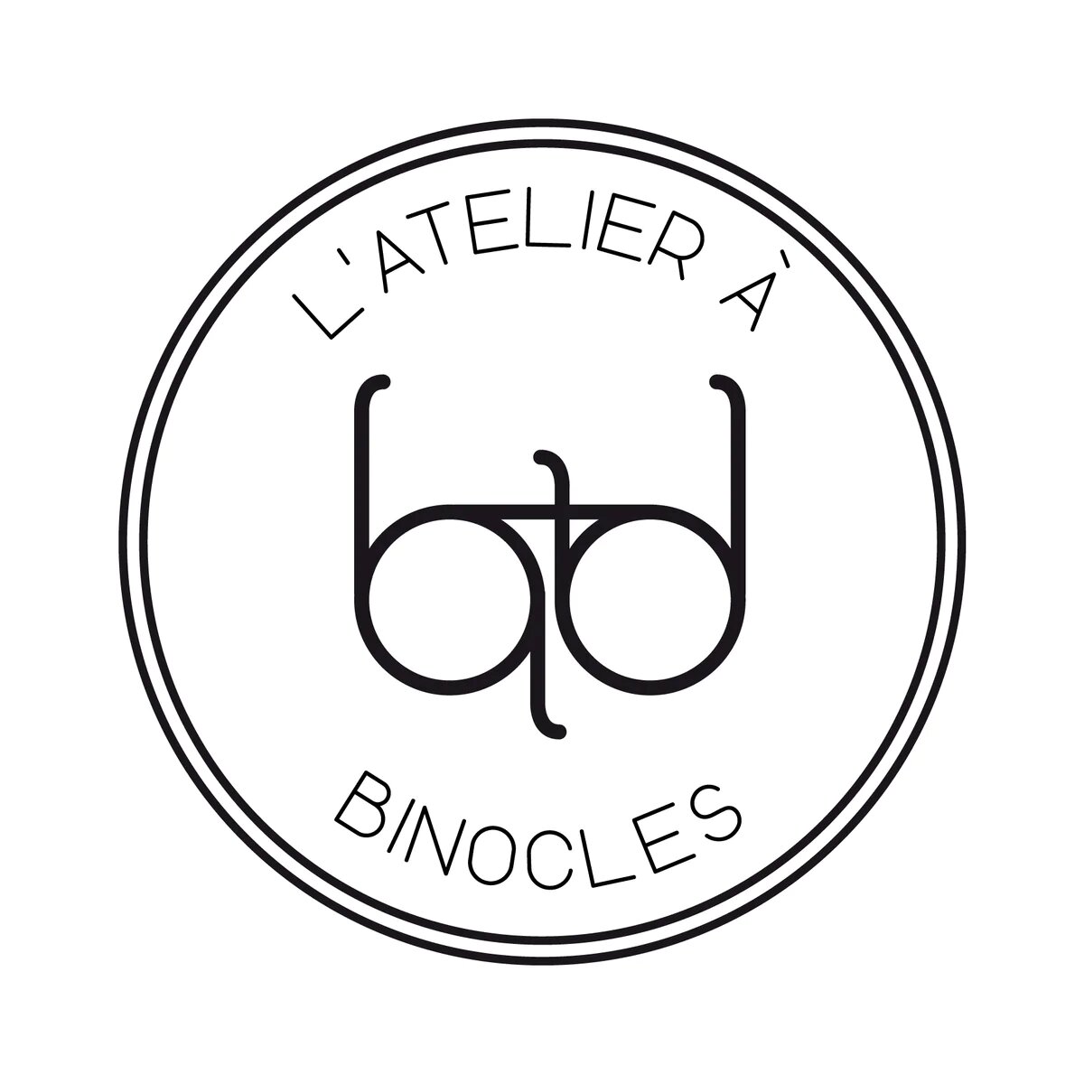 logo l'atelier a binocles
